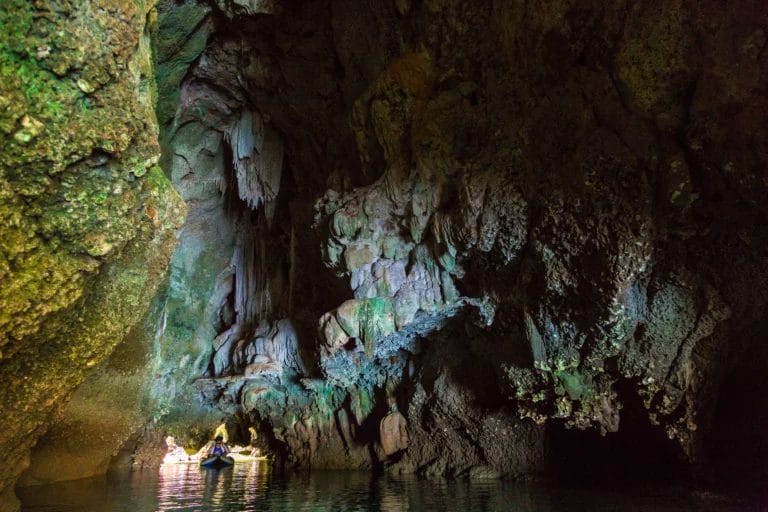 Bat cave orTham Khang Khao in Phang Nga Bay