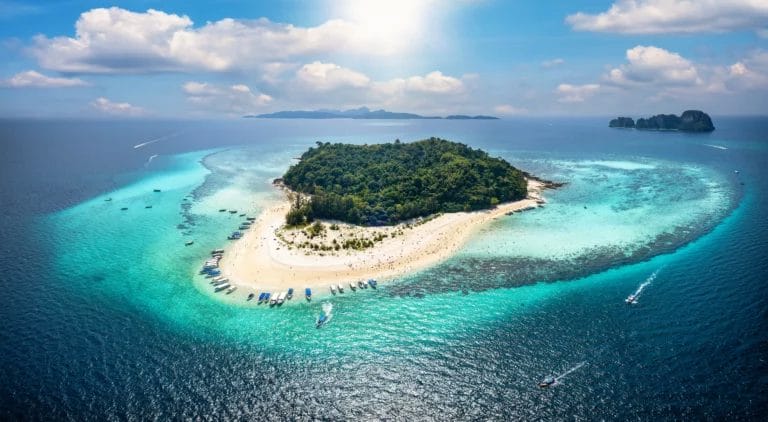 Bamboo Island near Phi Phi Islands