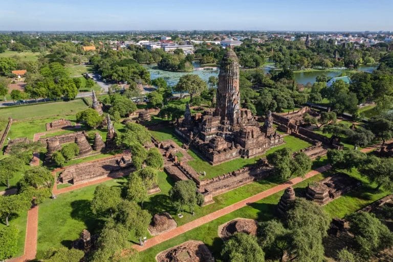 Ayutthaya Historical Park in Thailand