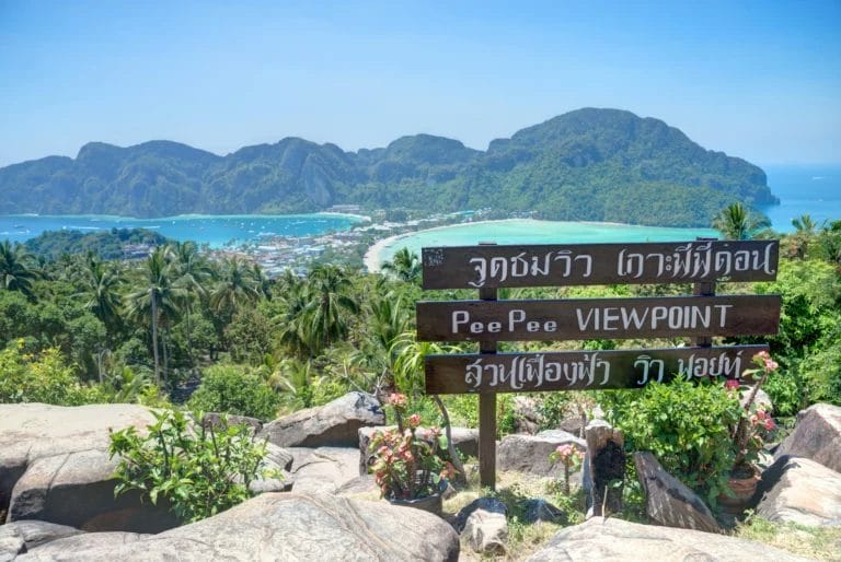 Phi Phi Islands Viewpoint- Thailand