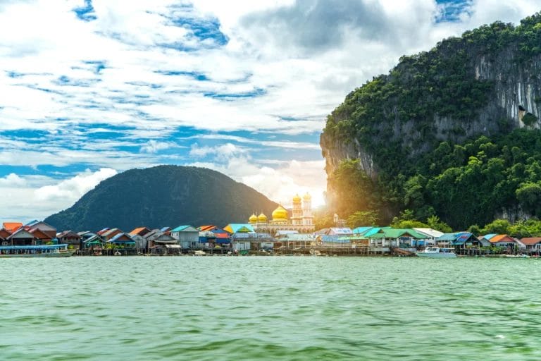 Panyi Island in Phang Nga Bay- Krabi Thailand