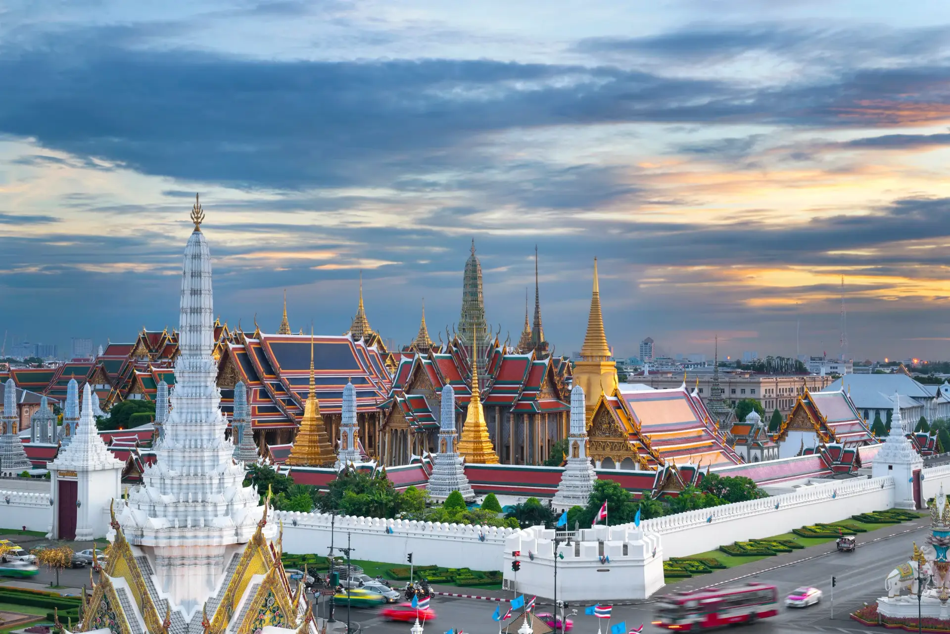 Wat Pra Kaew inside the Grand Palace in Bangkok-Thailand